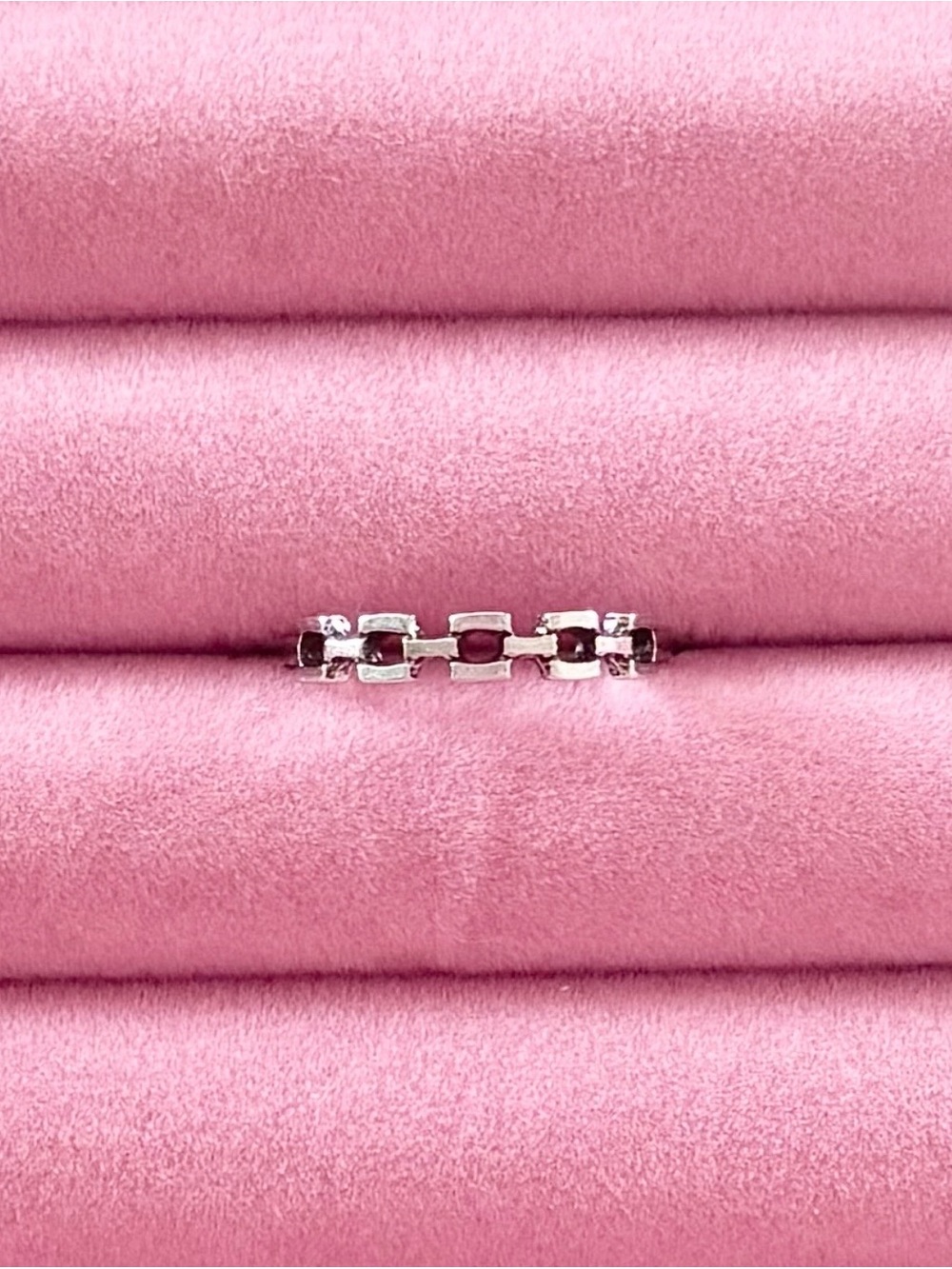 5/$15 🩷 Delicate Silver Chain Link Ring